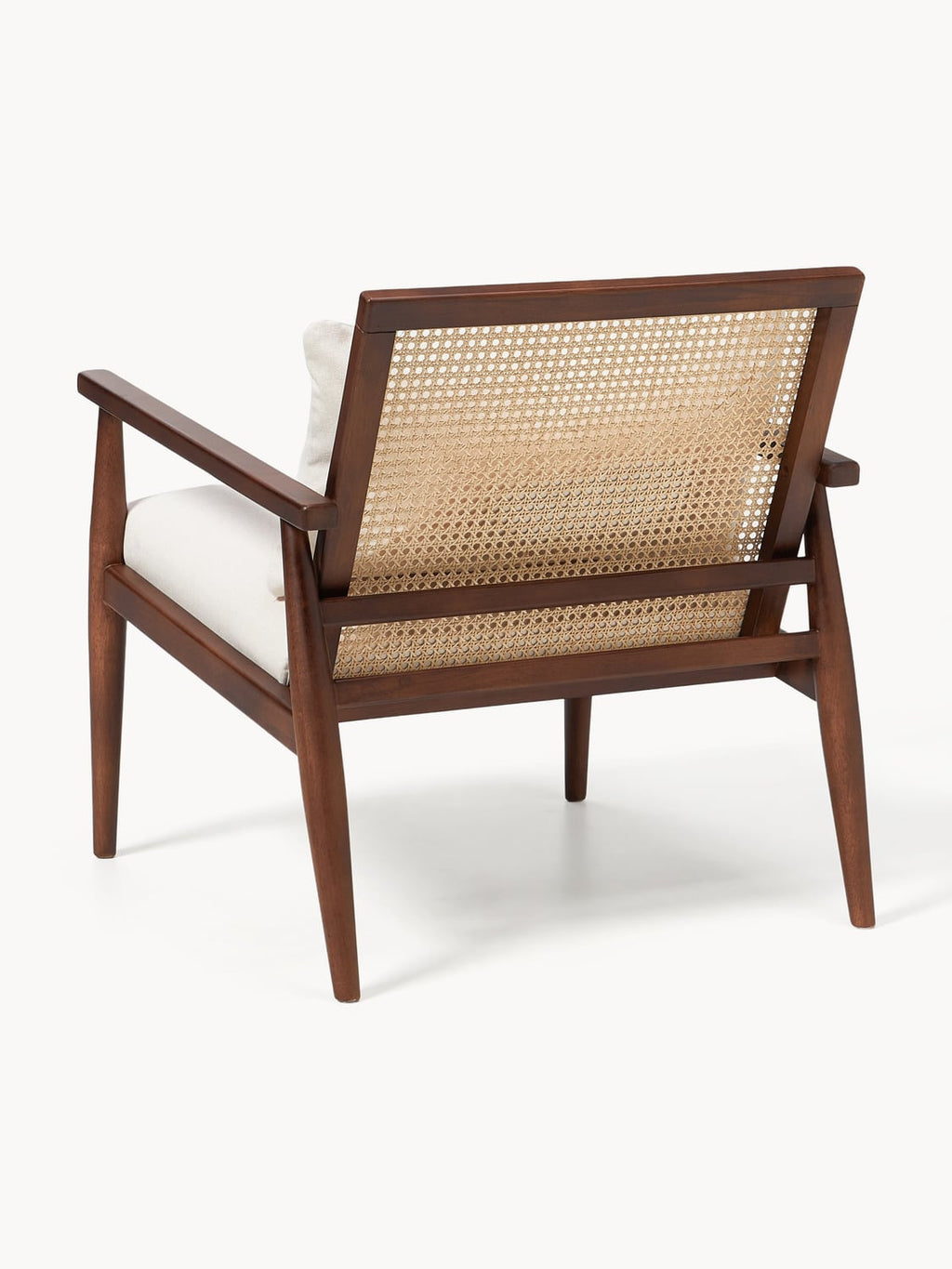 Alserio Rubberwood Lounge Chair