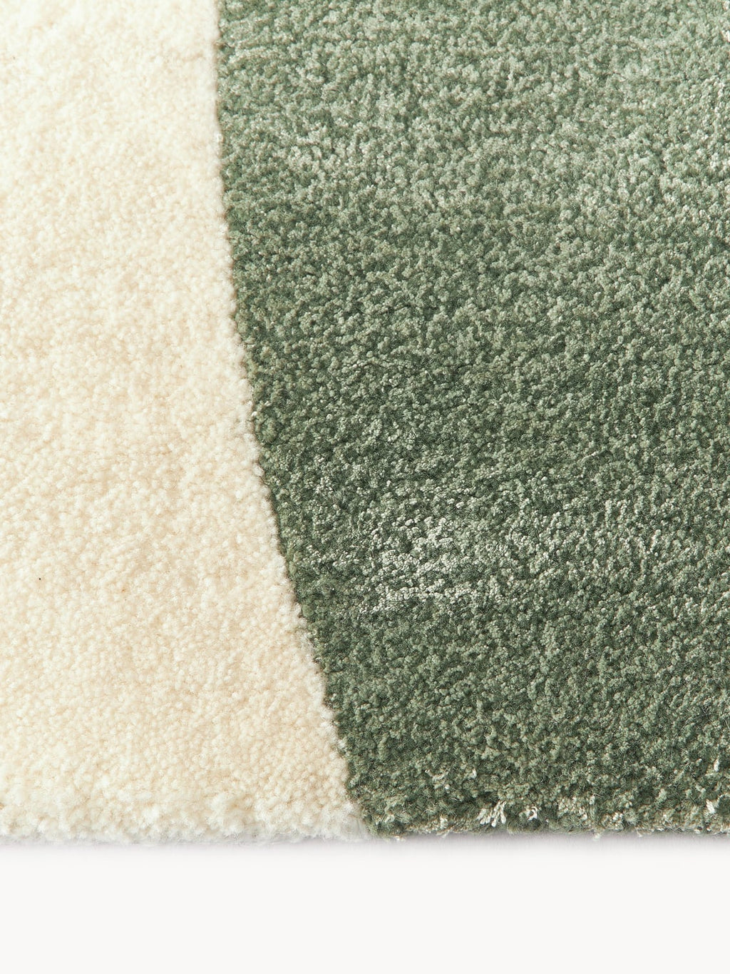 Veniano High-Low Wool Rug, Hand-Tufted