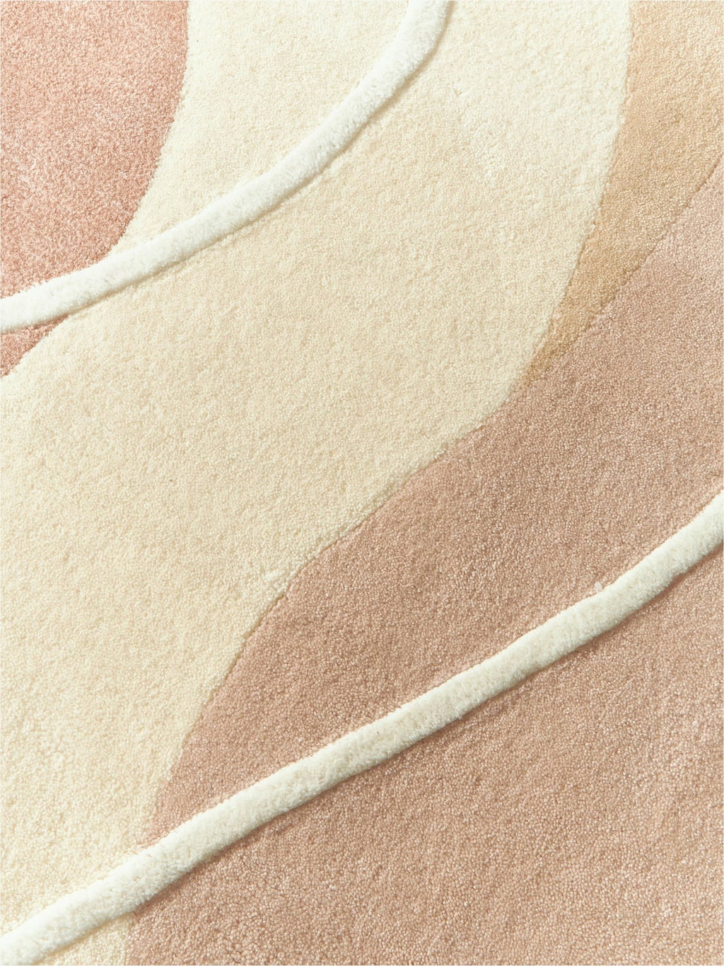 Veniano High-Low Wool Rug, Hand-Tufted