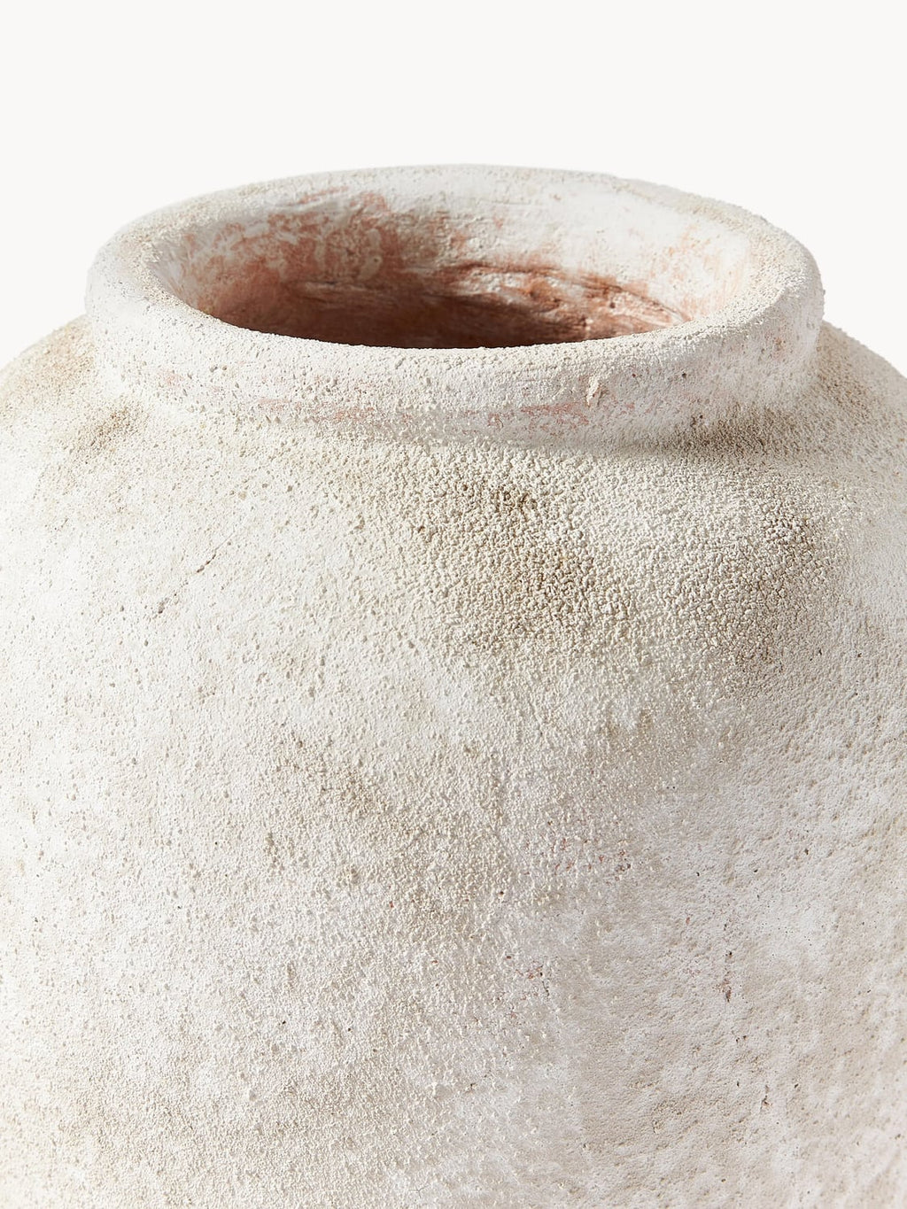 Tavernerio Vase with Sand Finish, H 32 cm