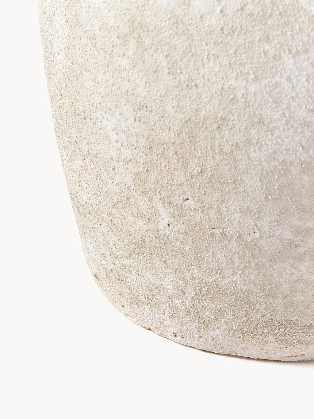 Tavernerio Vase with Sand Finish, H 32 cm