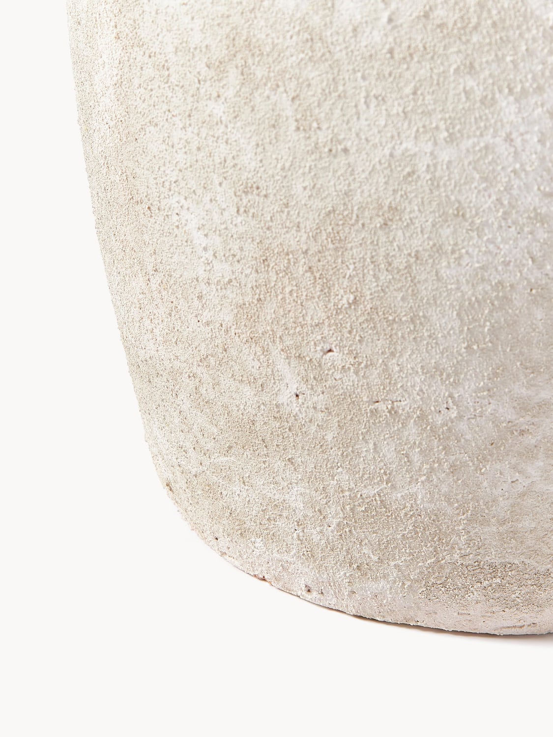 Tavernerio Vase with Sand Finish, H 32 cm