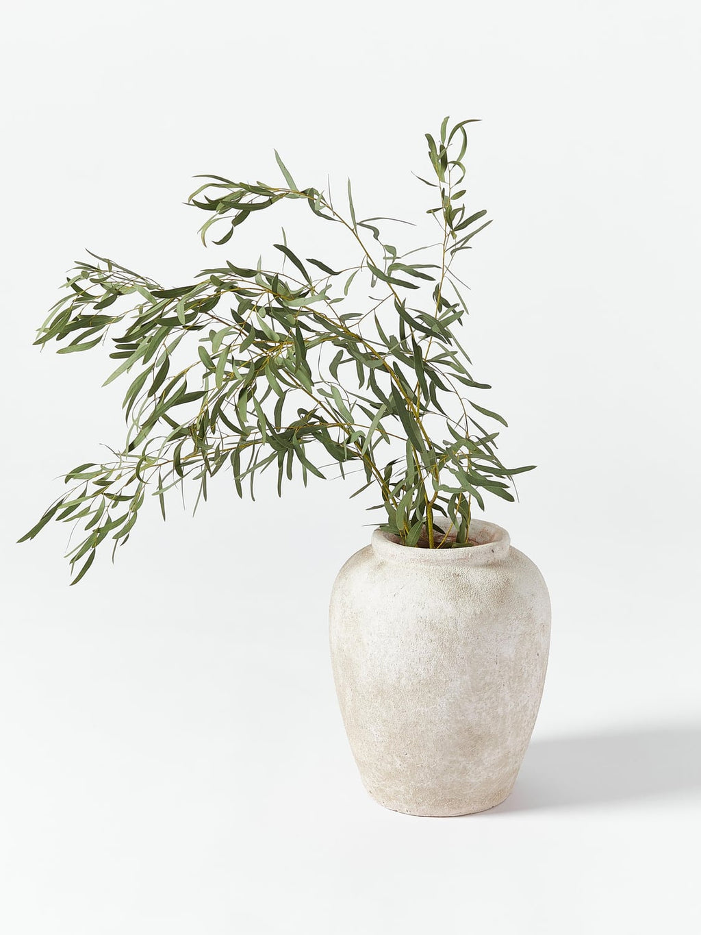 Tavernerio Vase with Sand Finish, H 32 cm