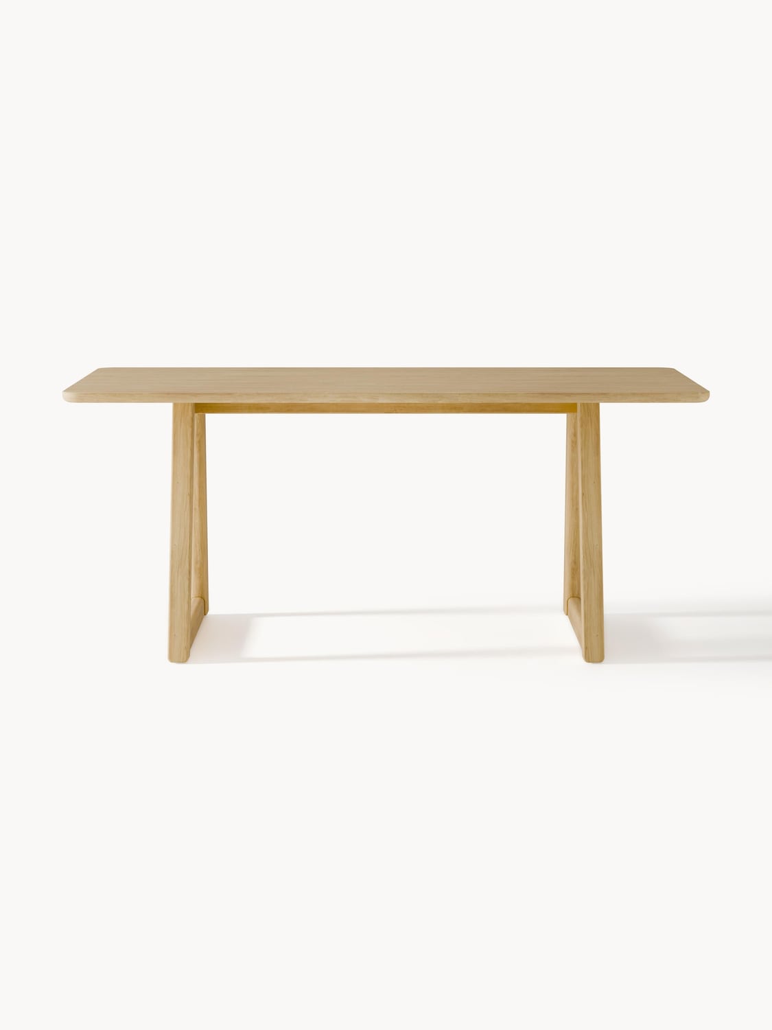 Dervio Oak Wood Dining Table — available in several sizes