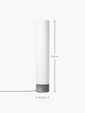 Domaso Dimmable LED Floor Lamp with Marble Base — available in several sizes