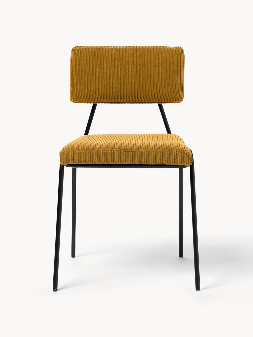 Domaso Corduroy Upholstered Chairs (set of 2)
