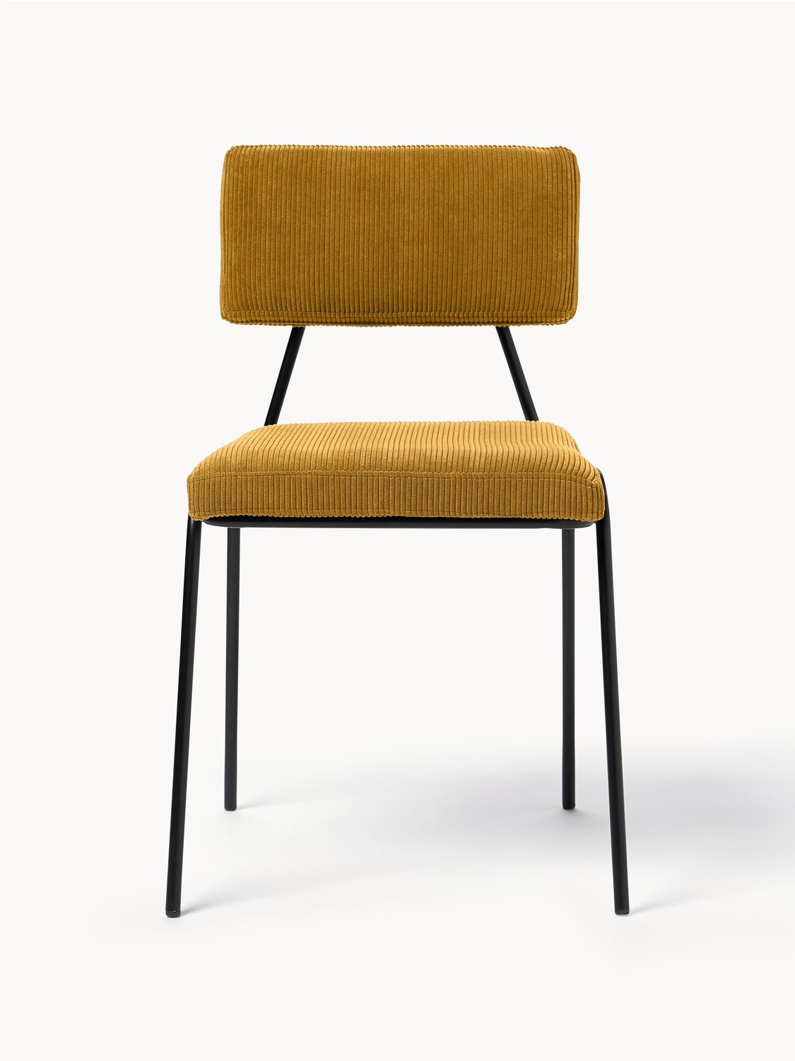 Domaso Corduroy Upholstered Chairs (set of 2)