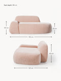 Bellara Sofa (2-seater) with Chaise End