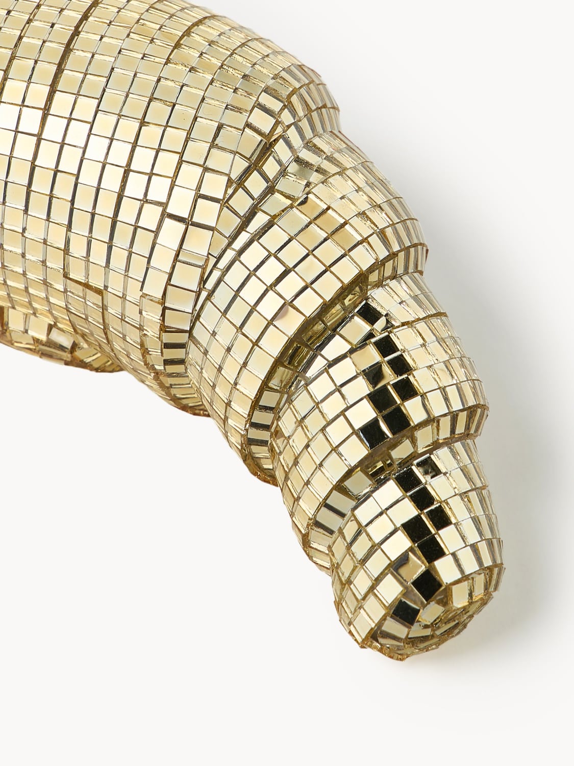 Valmora Croissant Glittering Decorative Object