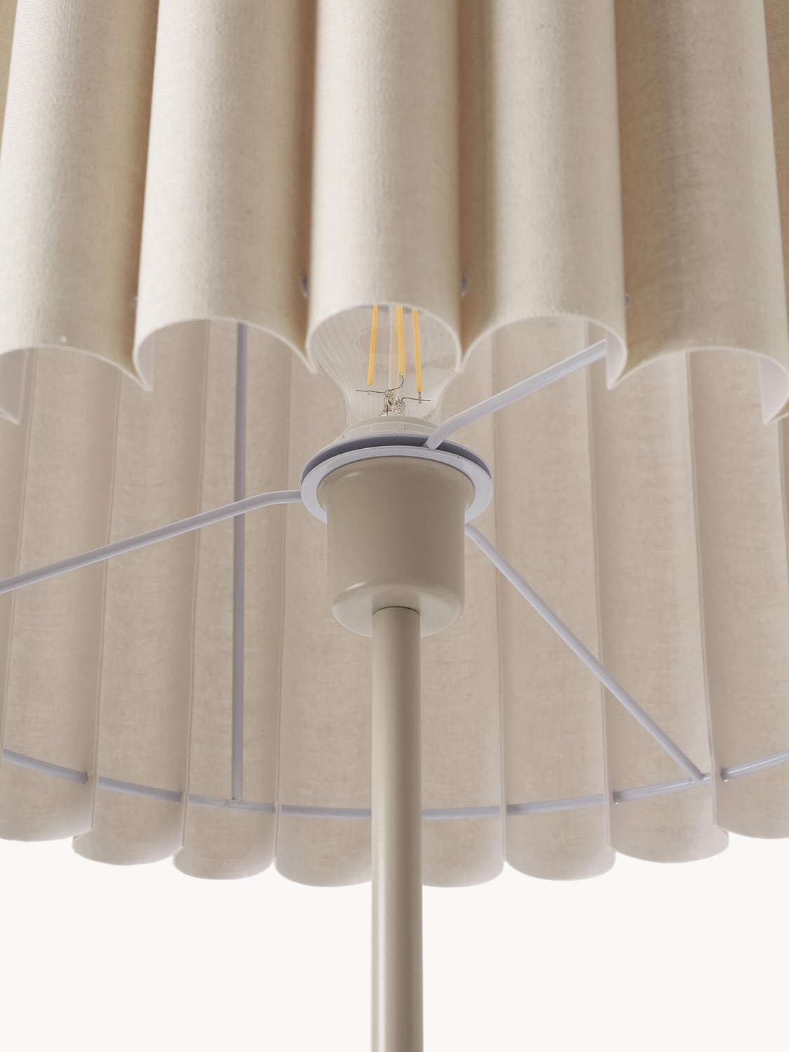 Pienzano Linen Floor Lamp