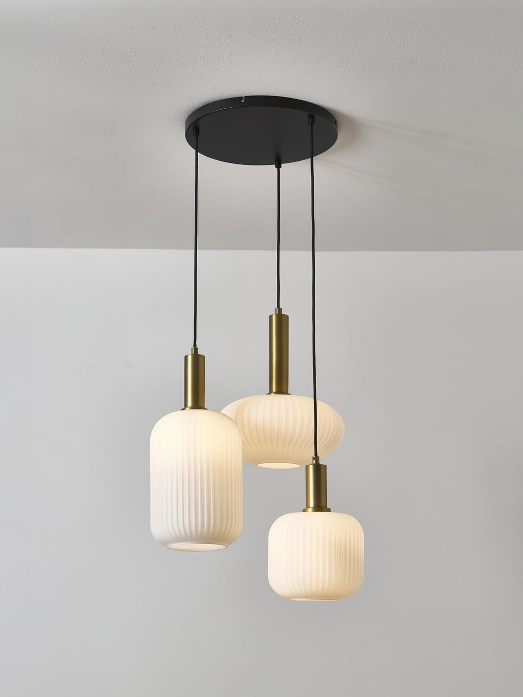 Sorico Opal Glass Cluster Pendant Light