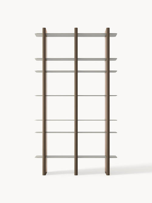 Albiolo Tall Shelving Unit with Metal Elements
