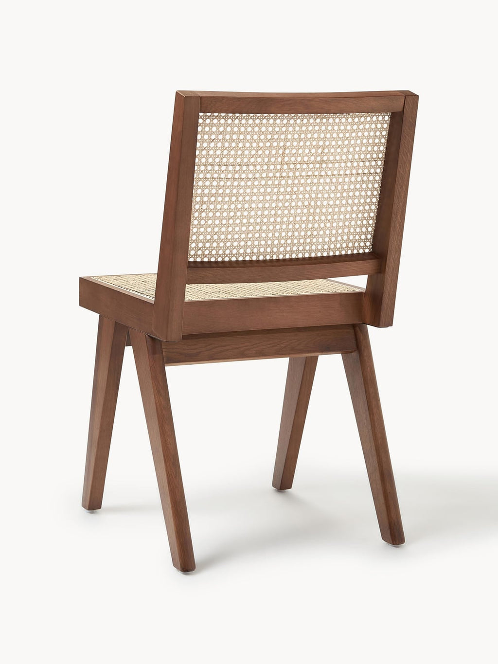 Dosso Wooden Dining Chair with Viennese Wickerwork