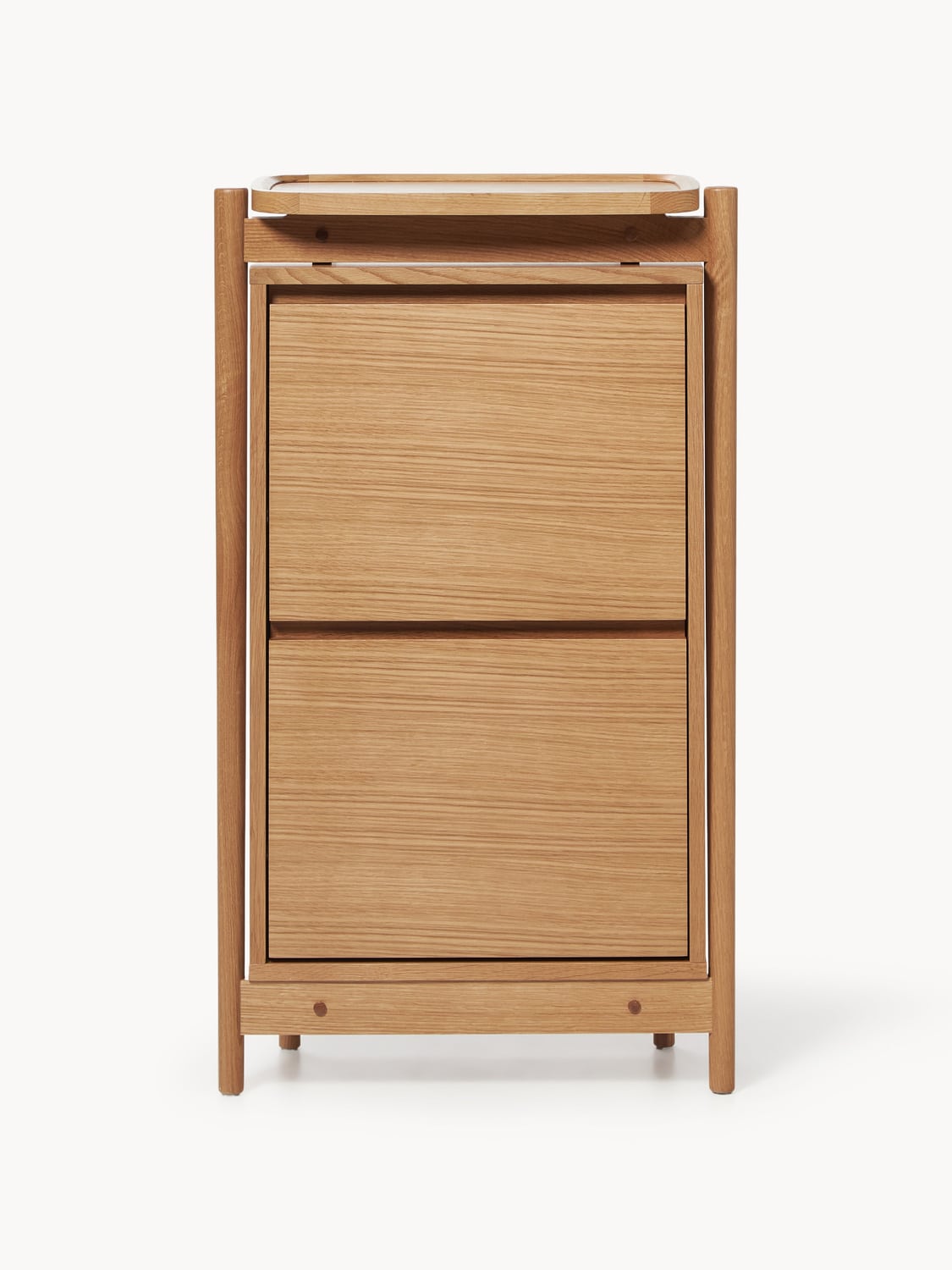 Varenna Fold Out Wooden Shoe Cabinet
