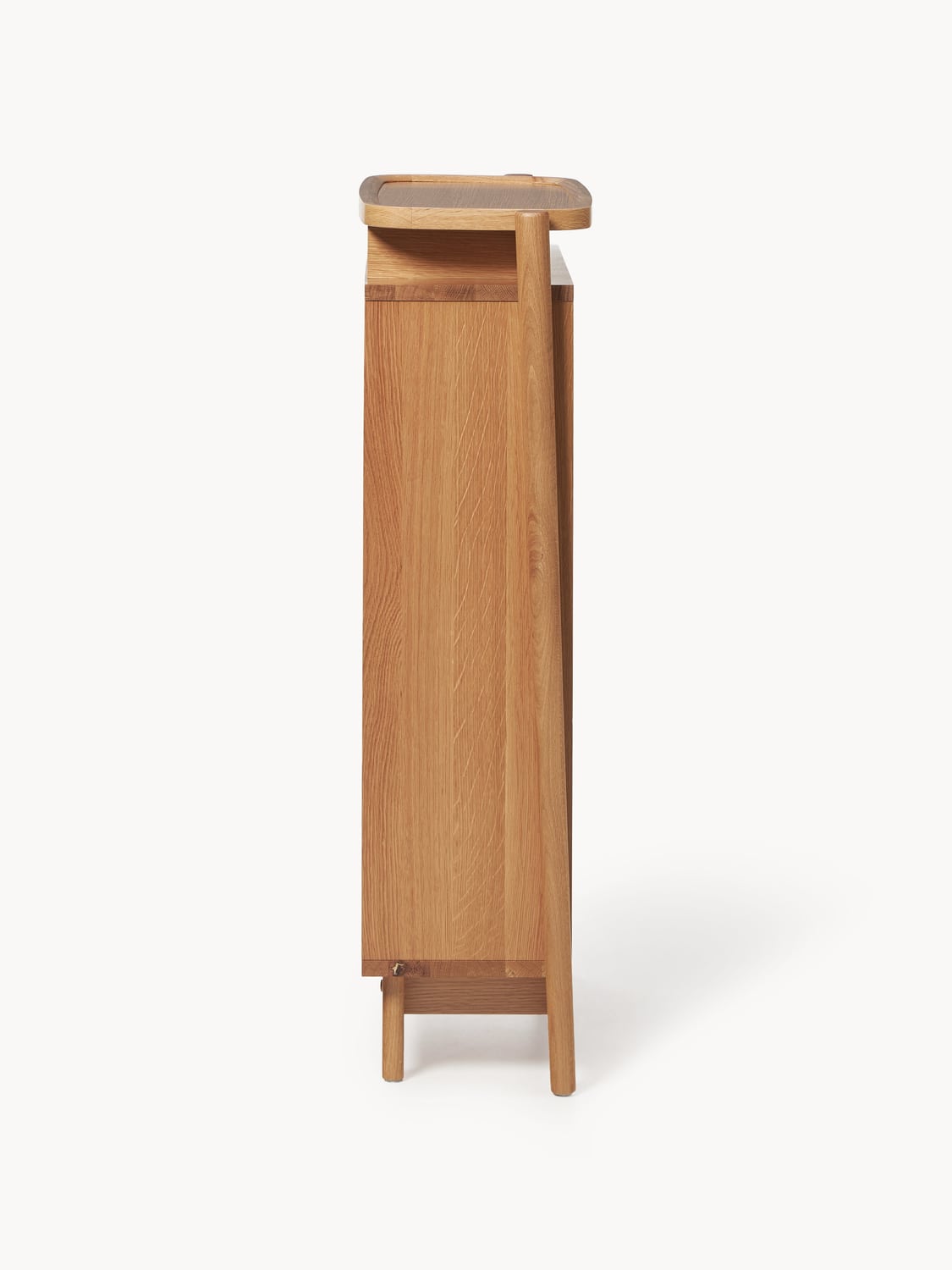 Varenna Fold Out Wooden Shoe Cabinet