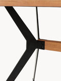 Olginate Oak Wood Dining Table
