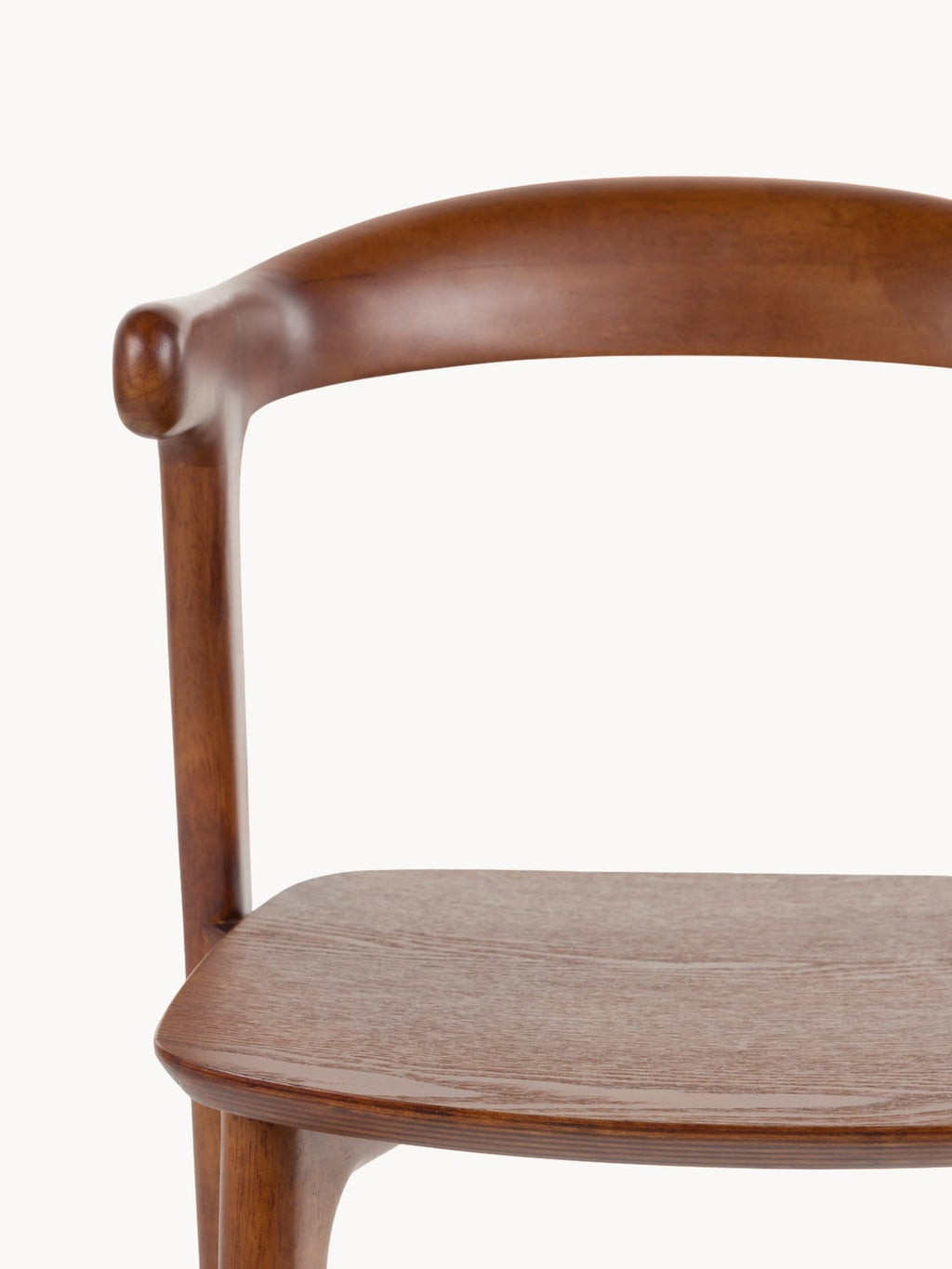 Pusiano Wooden Dining Chairs with Armrests (set of 2)
