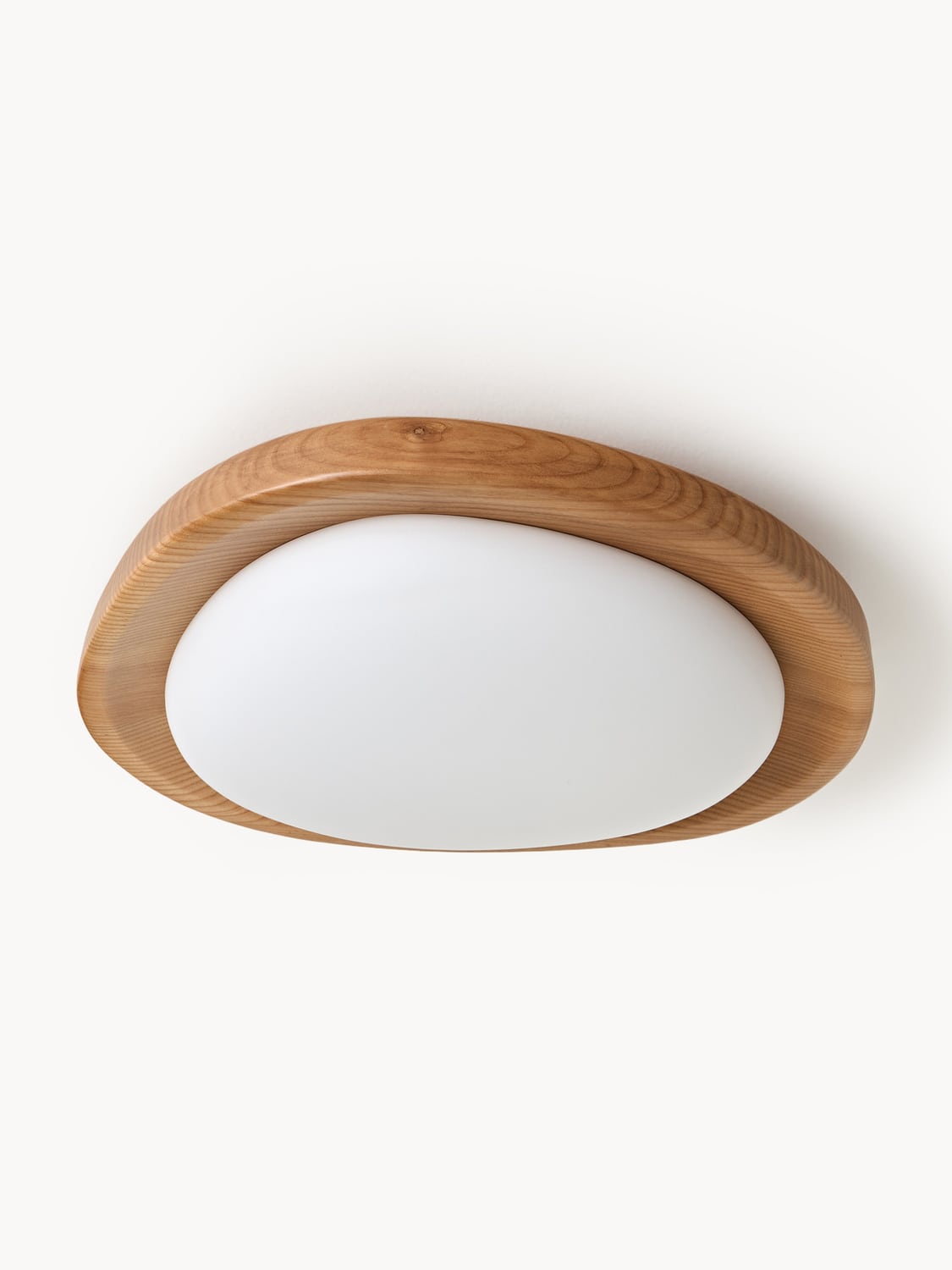 Montano Ceiling Lamp with Ash Wood Frame