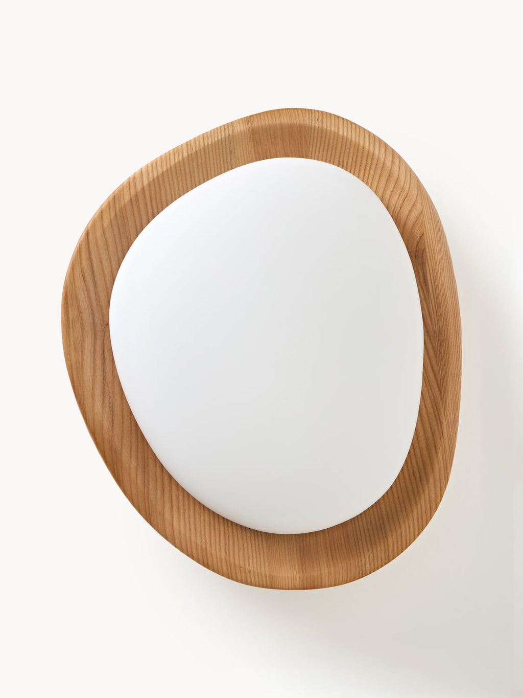 Montano Ceiling Lamp with Ash Wood Frame
