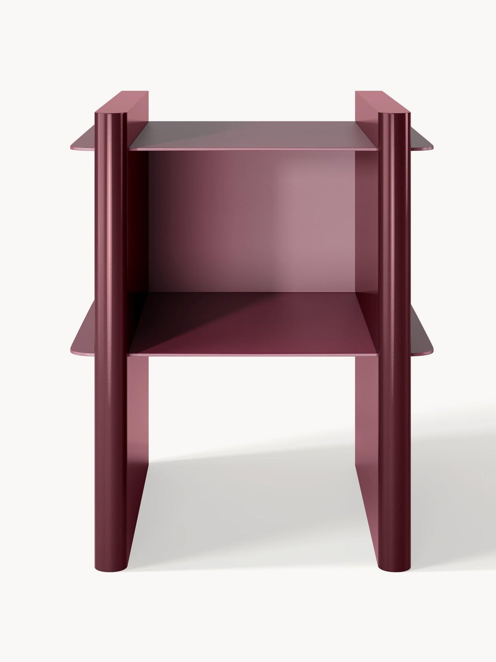 Albiolo Bedside Table with Metal Elements