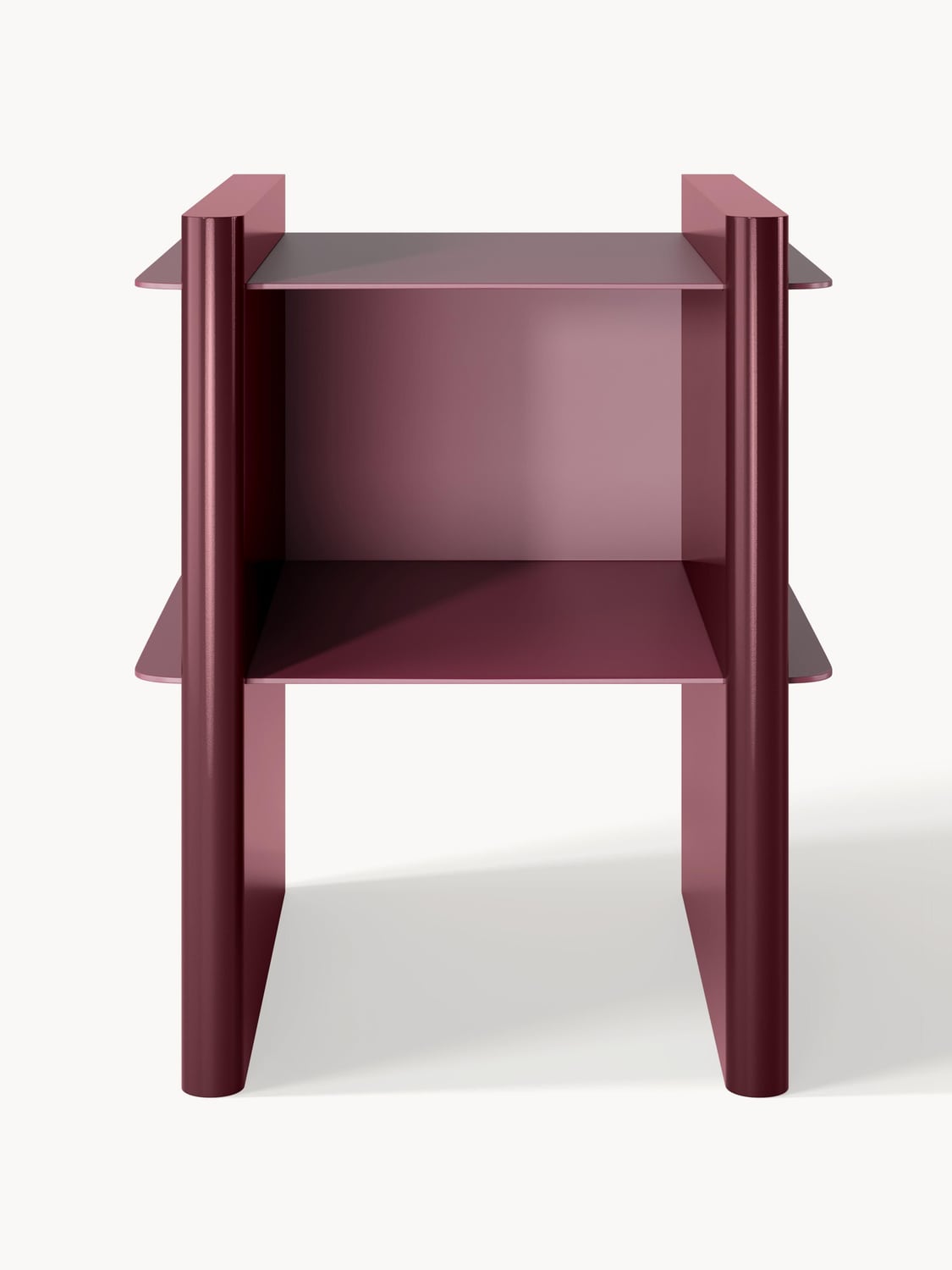 Albiolo Bedside Table with Metal Elements