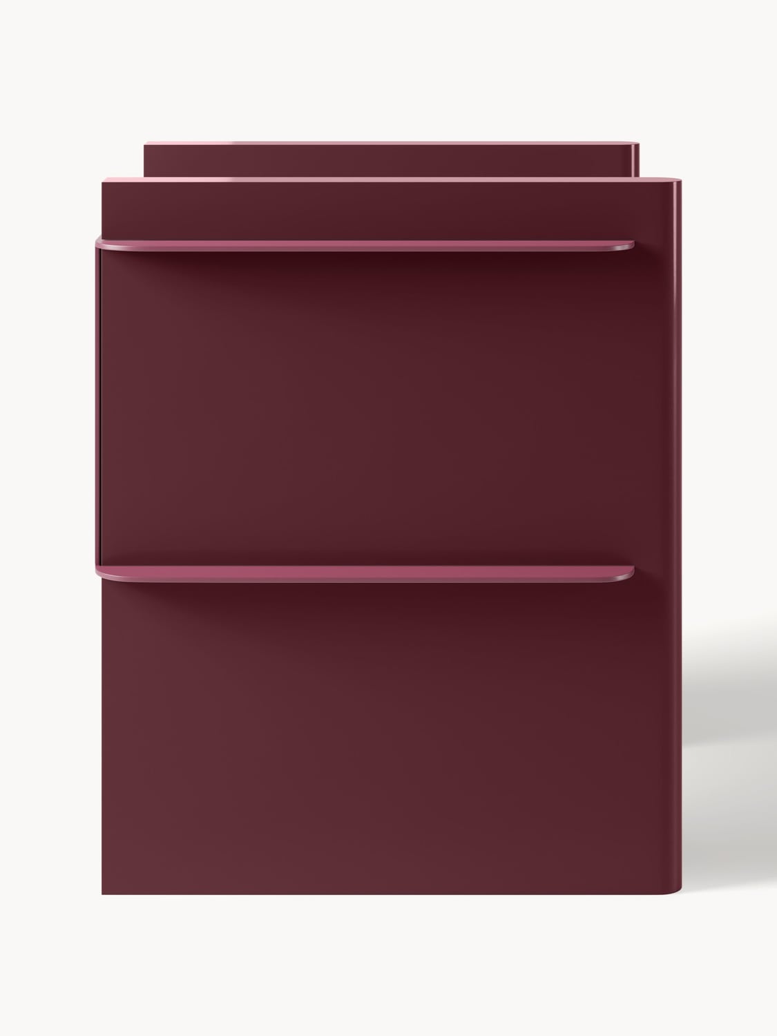 Albiolo Bedside Table with Metal Elements