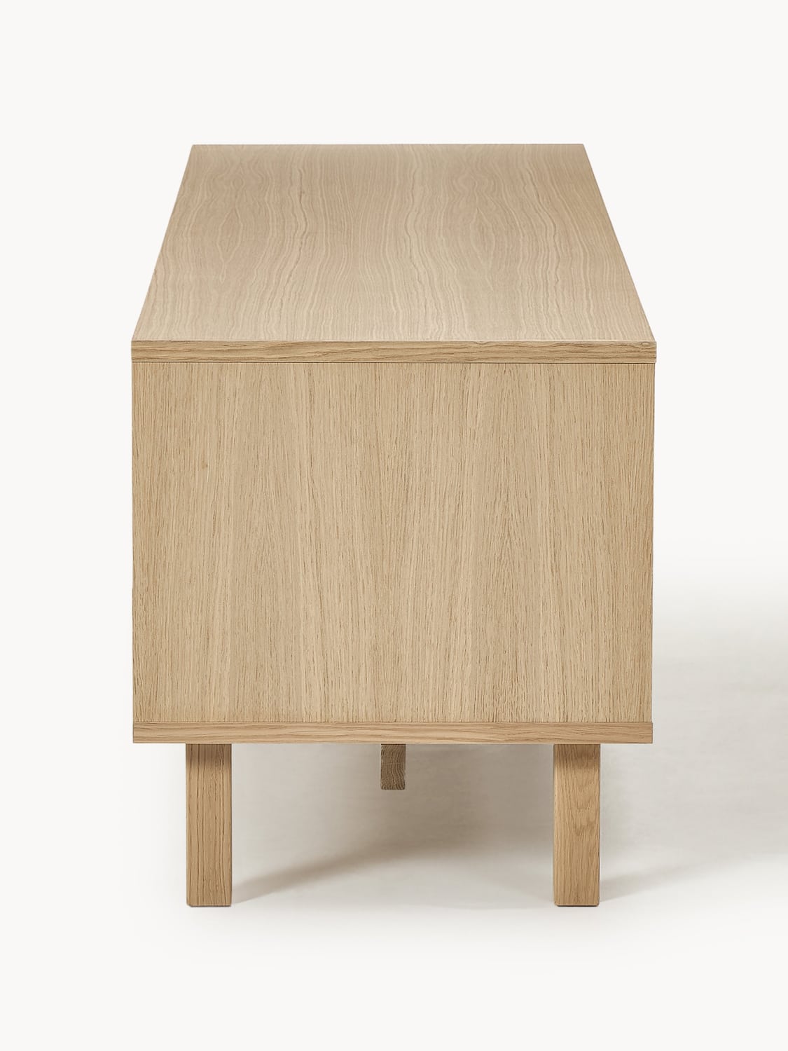 Pognana TV Stand with Rattan Fronts