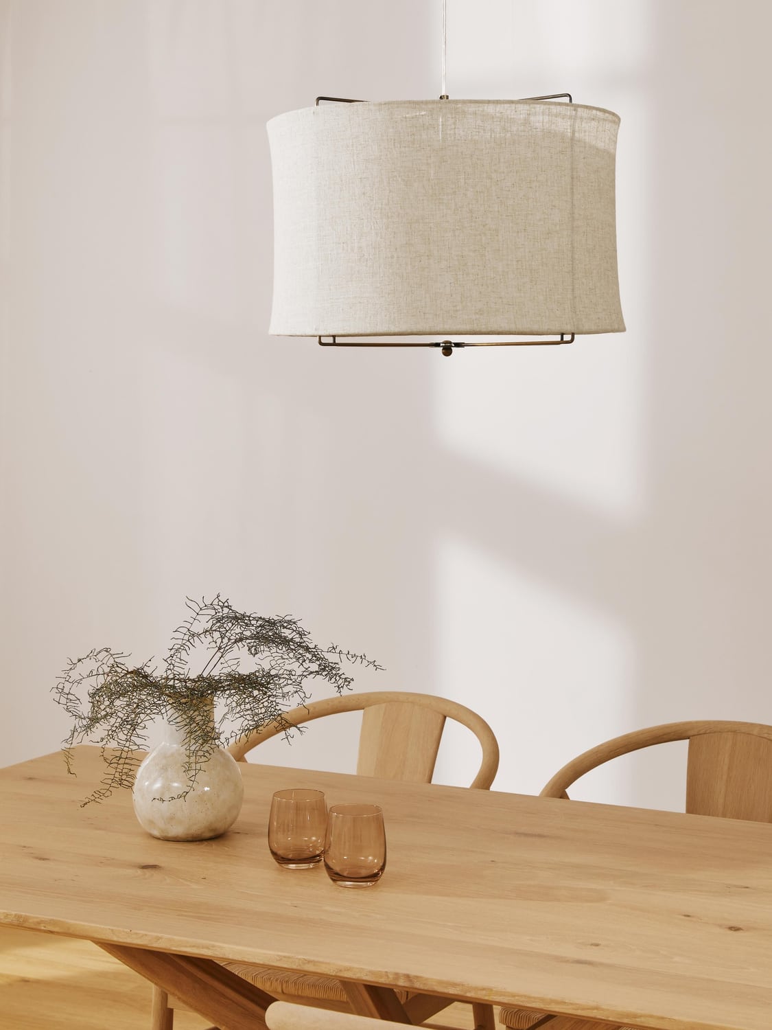 Sorano Linen Pendant Light