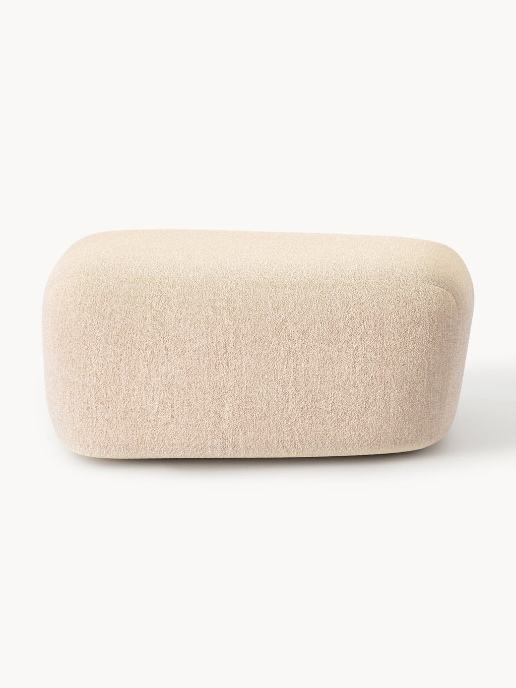 Bellara Large Bouclé Ottoman