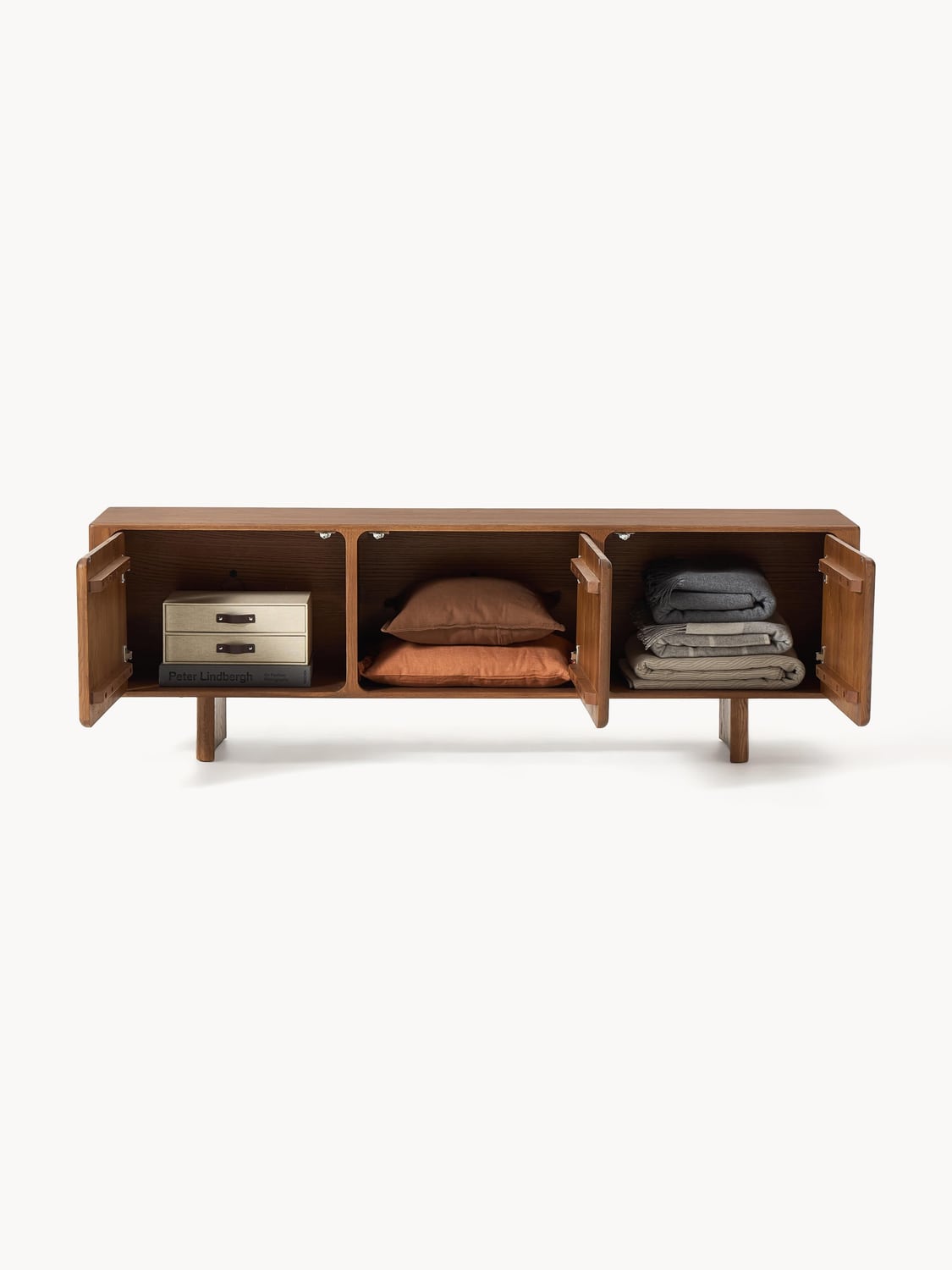Rivolta Oak Wood TV Stand