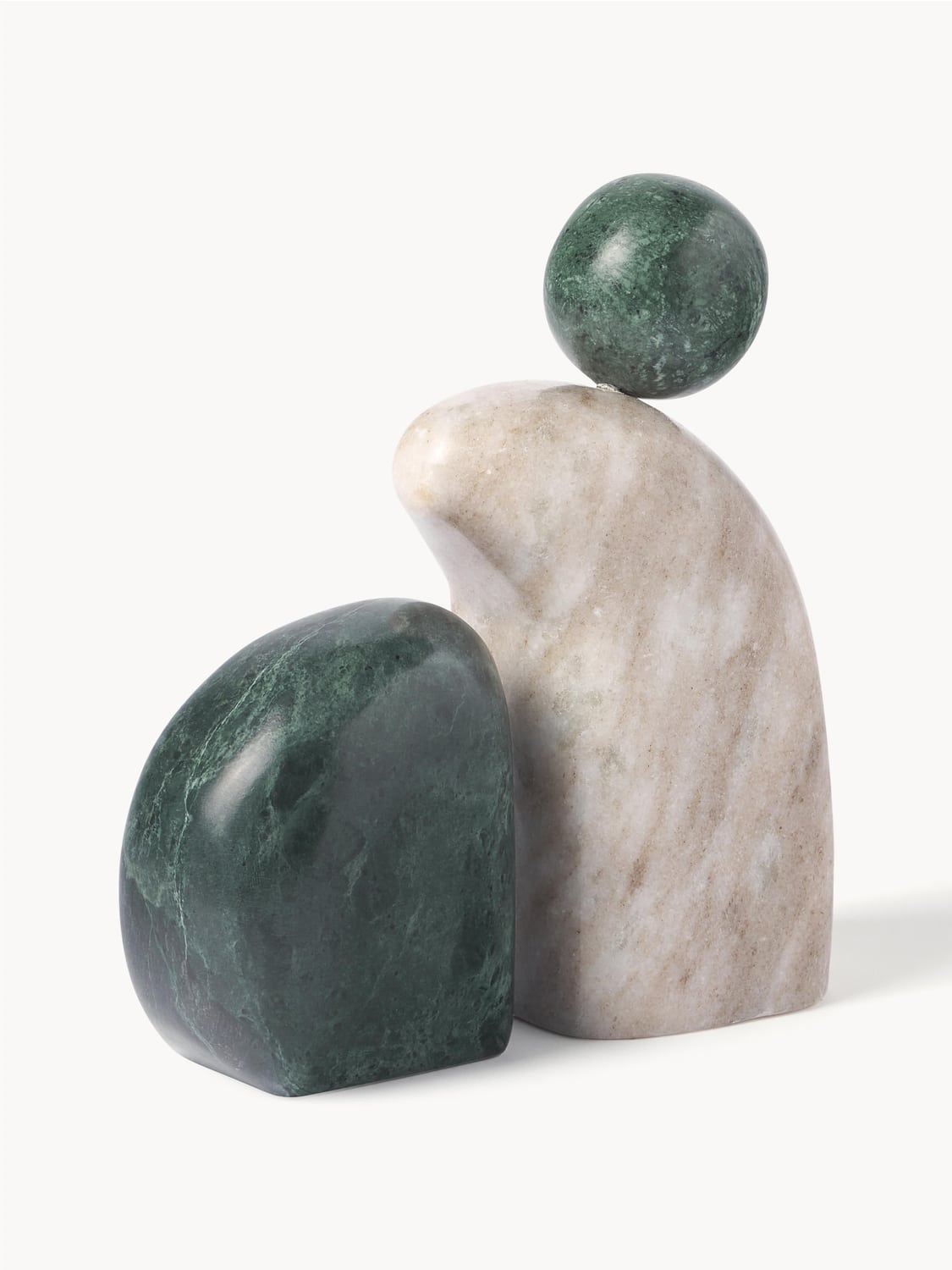 Olginate Decorative Marble Objects (set of 2)