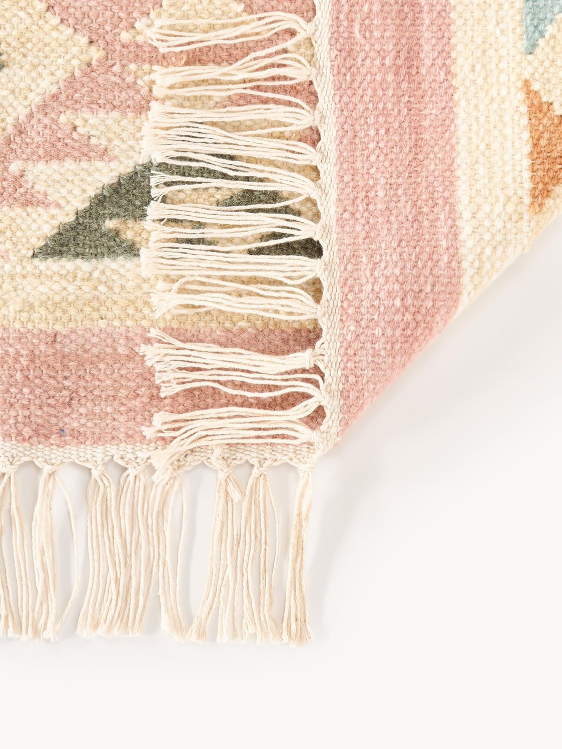 Tremezzo Hand-Woven Wool Kilim Rug