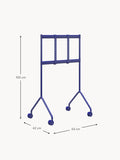 Brunate Light TV Stand Moon with Wheels