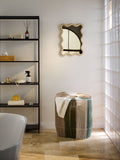 Valbrona Handwoven Double Laundry Basket in Rope