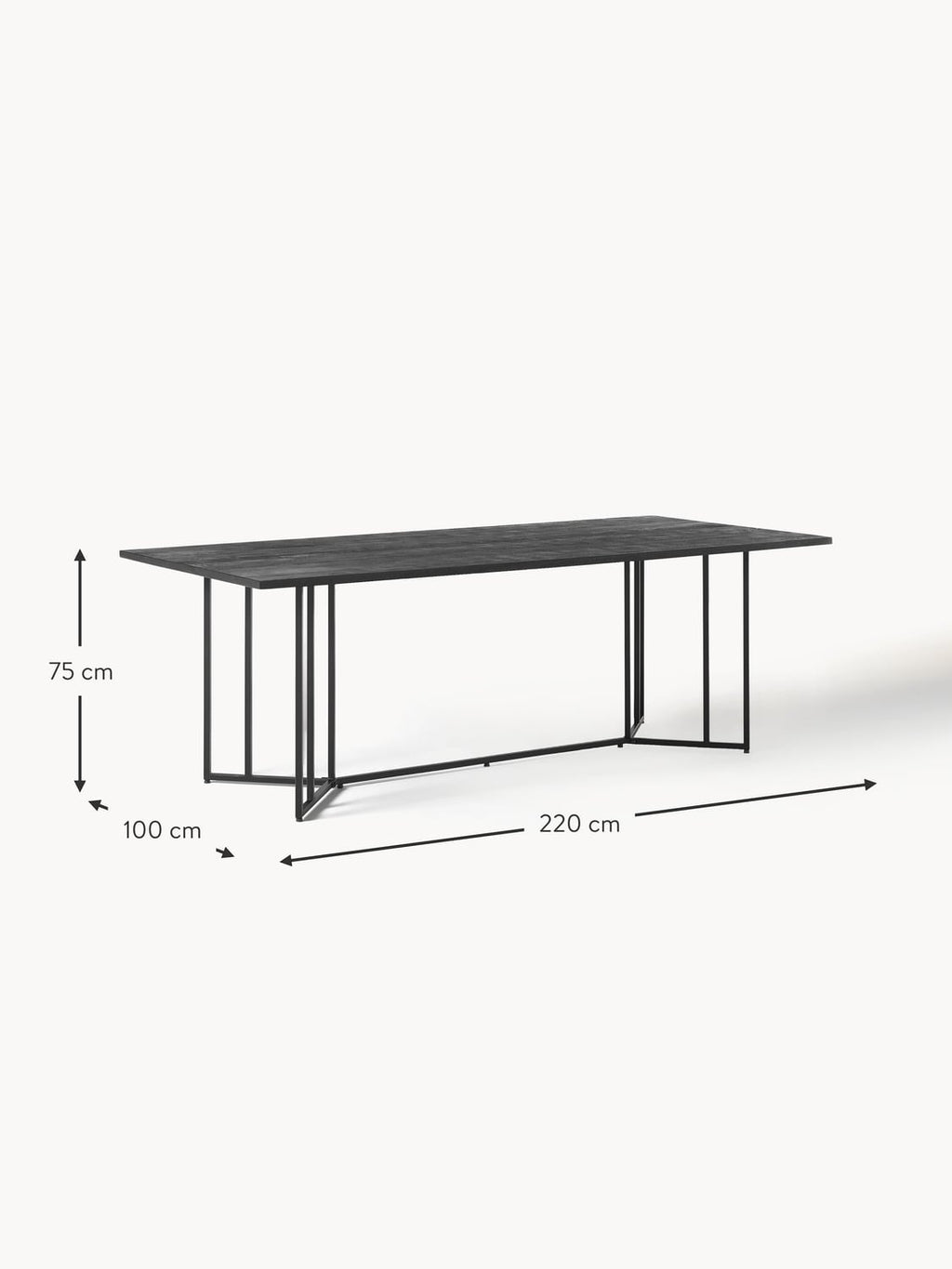 Bulgarograsso Mango Wood Dining Table — available in several sizes