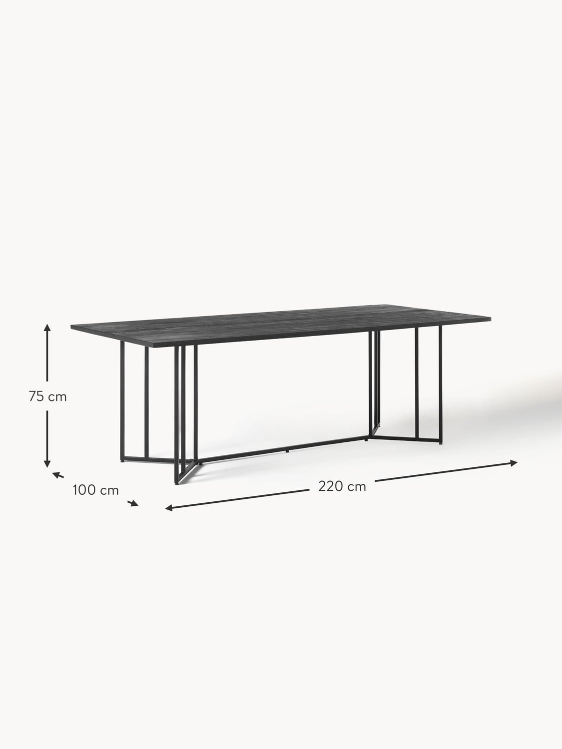 Bulgarograsso Mango Wood Dining Table — available in several sizes