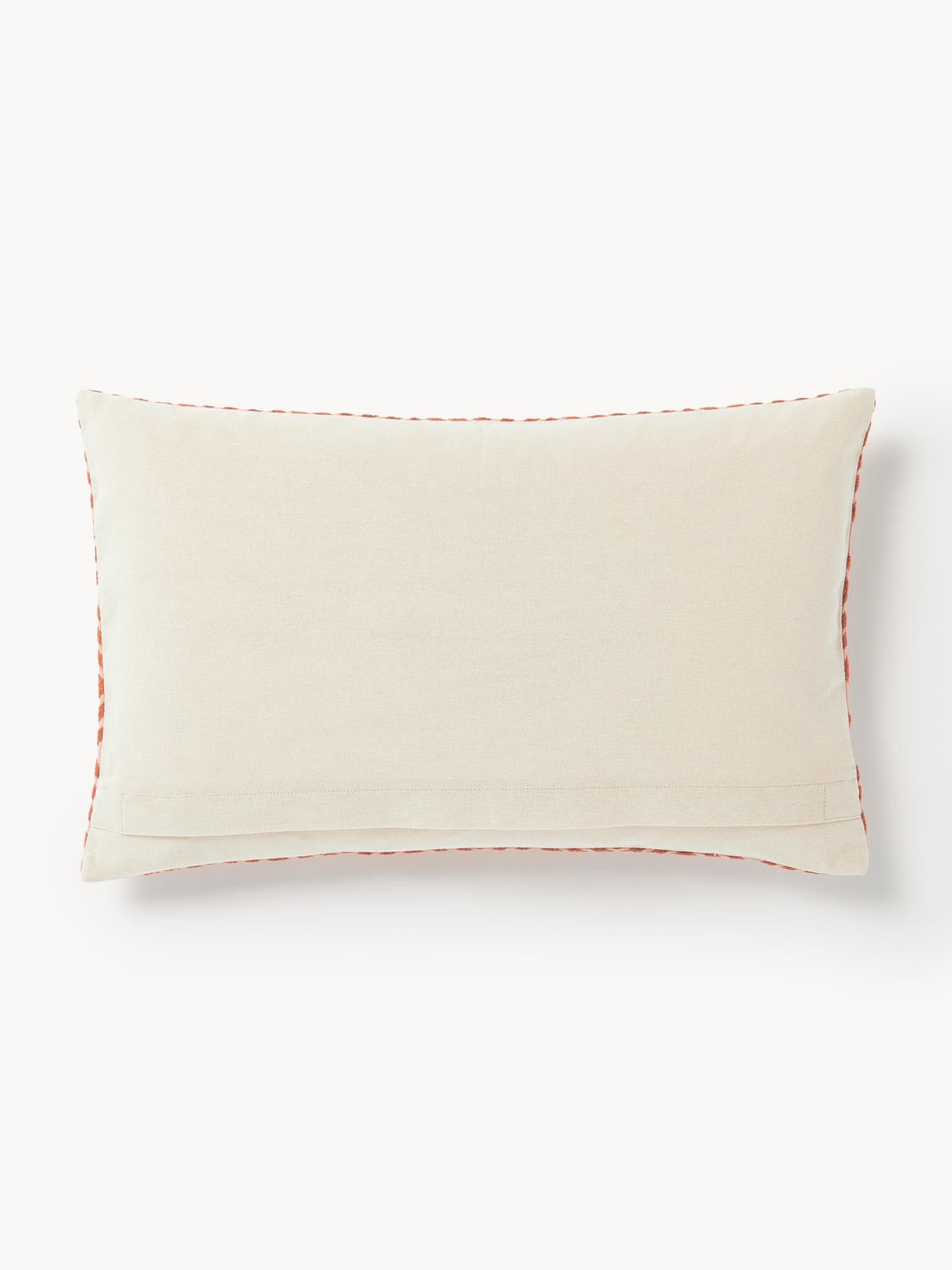 Zavattarello Cushion Cover with Embroidered Lettering