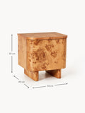 Onno Wooden Bedside Table