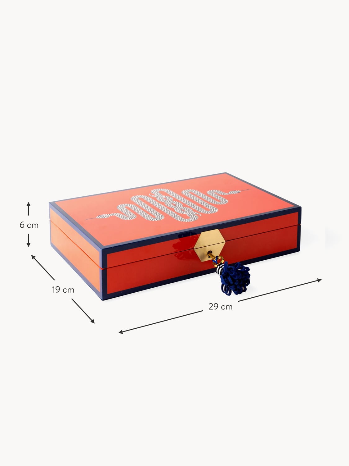 Mirasole Wooden Jewellery Box