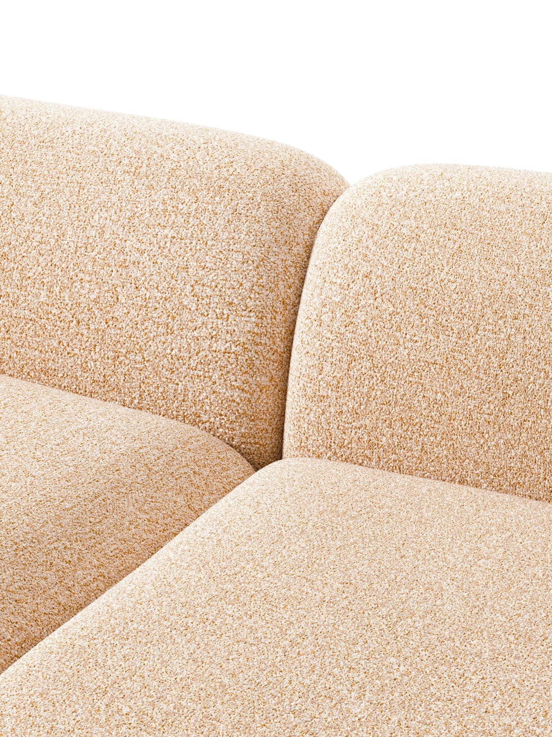 Bellara XL Modular Bouclé Corner Sofa with Chaise End