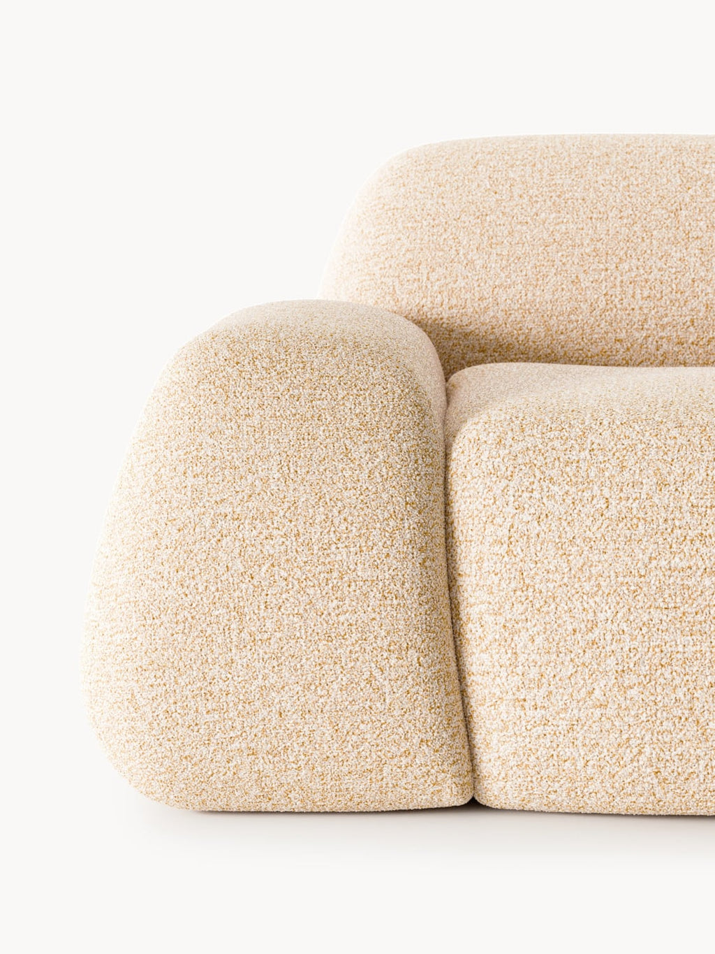 Bellara XL Modular Bouclé Corner Sofa with Chaise End