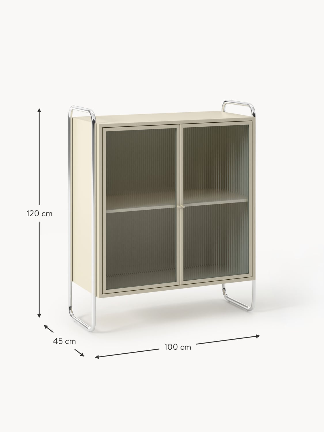 Bellara Metal Display Cabinet