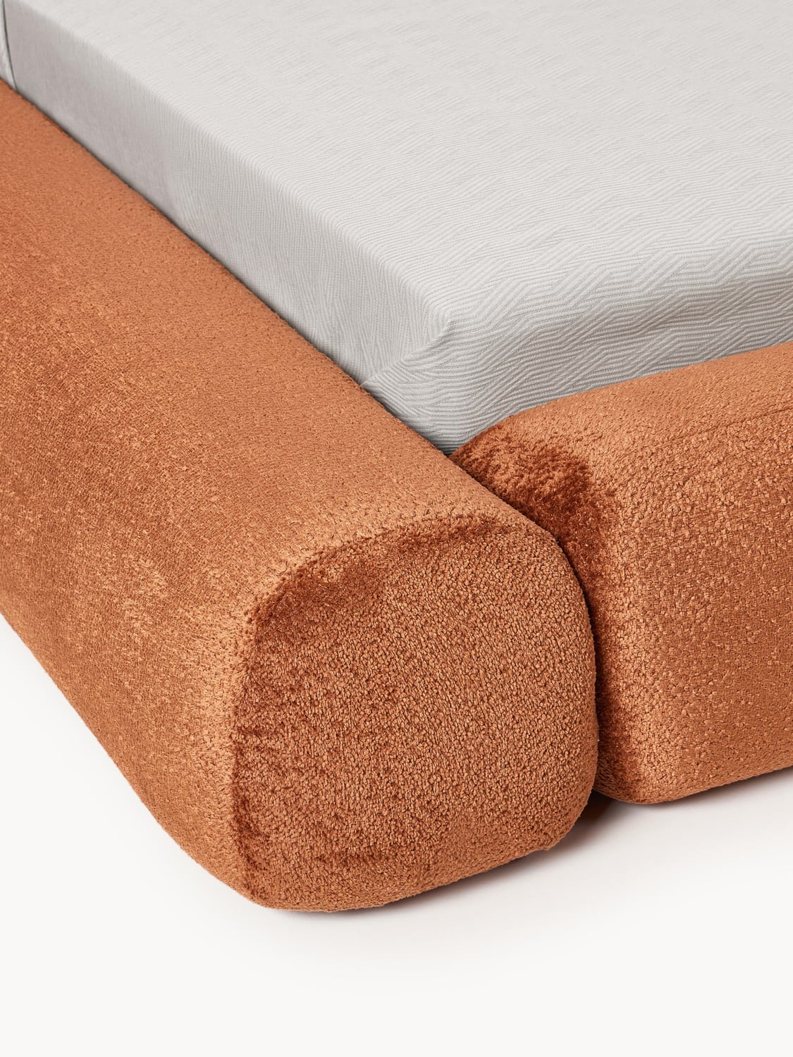 Bellara Upholstered Teddy Bouclé Bed