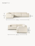 Gravedona Large Corner Sofa (4-seater)