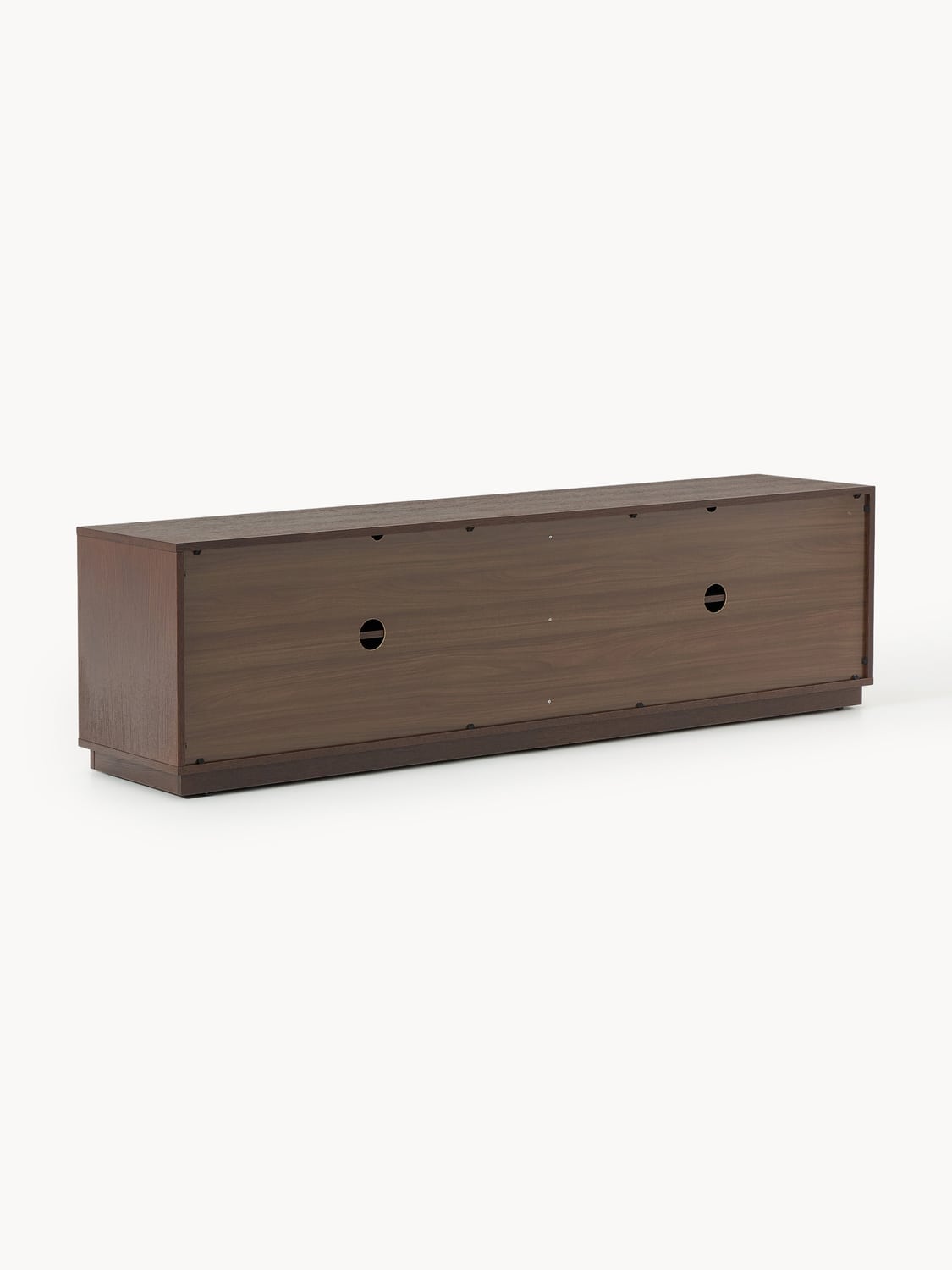 Almenno Wooden TV Stand with Upholstered Front