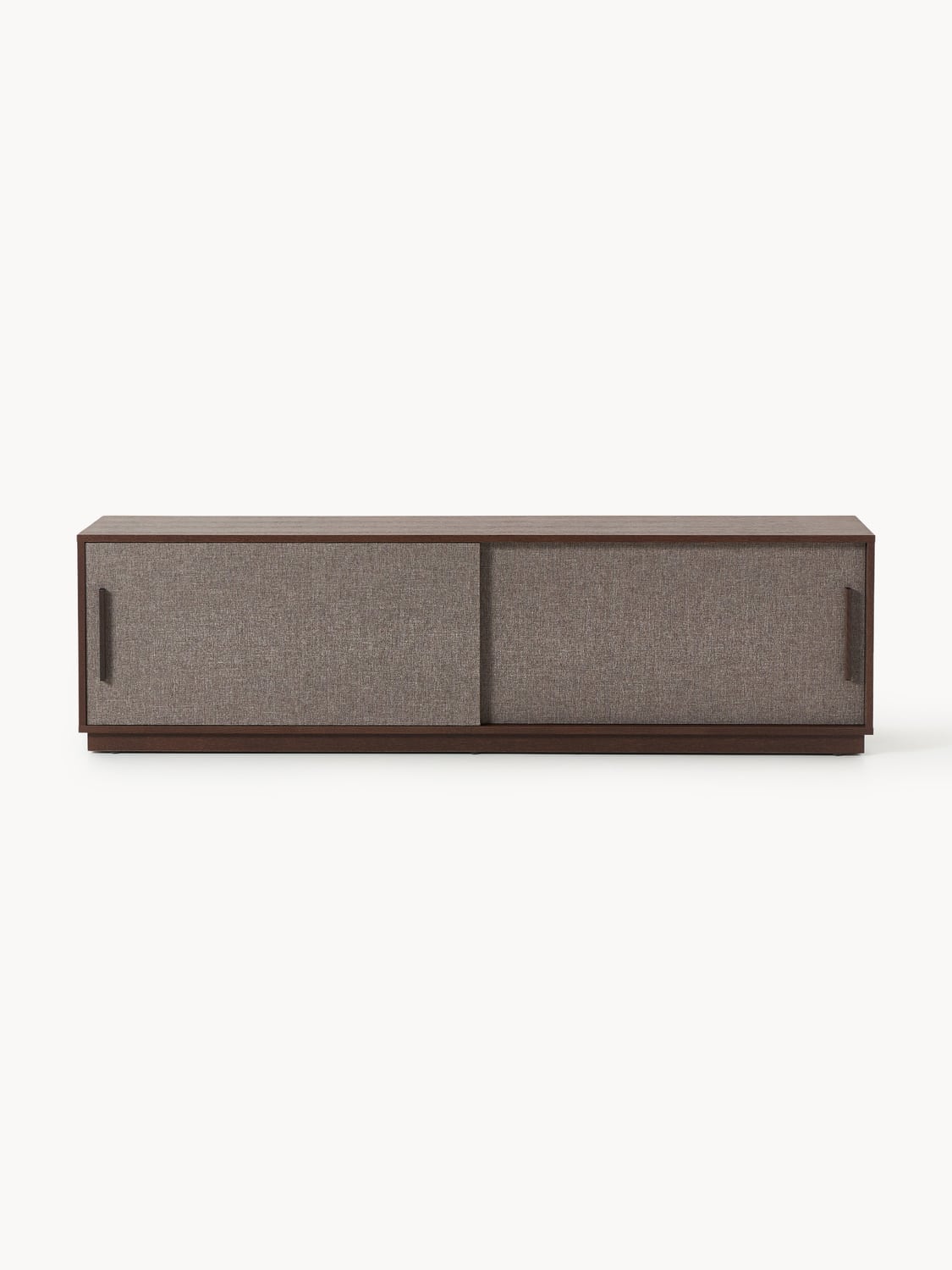 Almenno Wooden TV Stand with Upholstered Front