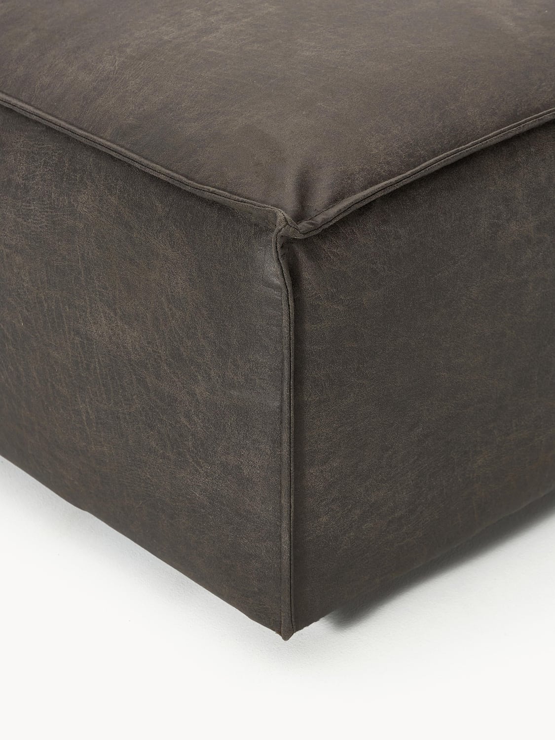 Tavordo Leather Ottoman