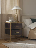 Trevano Mango Wood Bedside Table