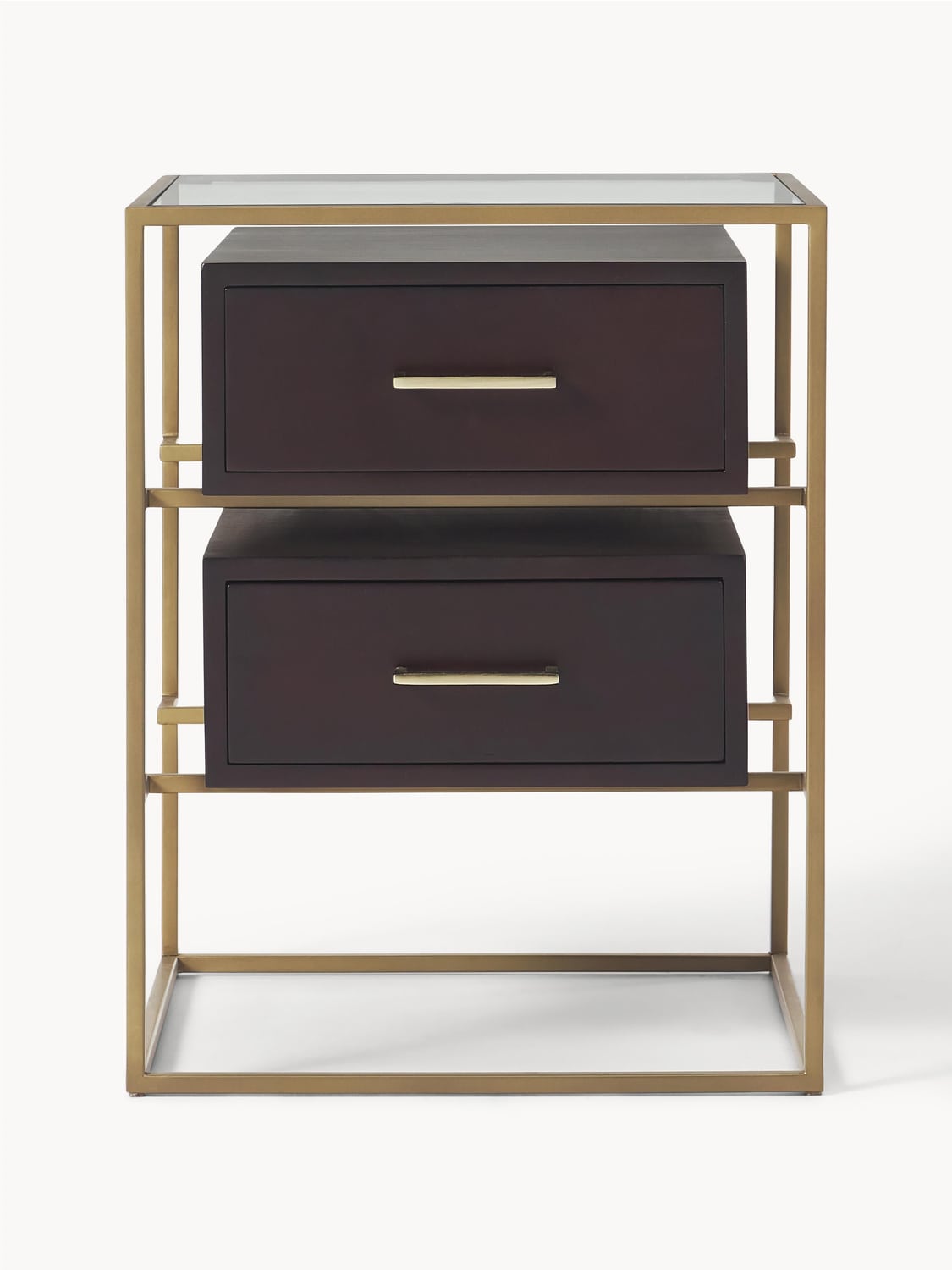 Trevano Mango Wood Bedside Table