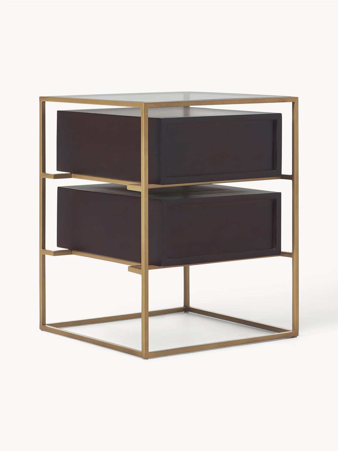 Trevano Mango Wood Bedside Table